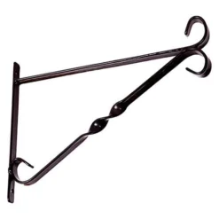 Pair Of 30cm 12in Hanging Basket Wall Brackets -Gardenista Store 130067 2