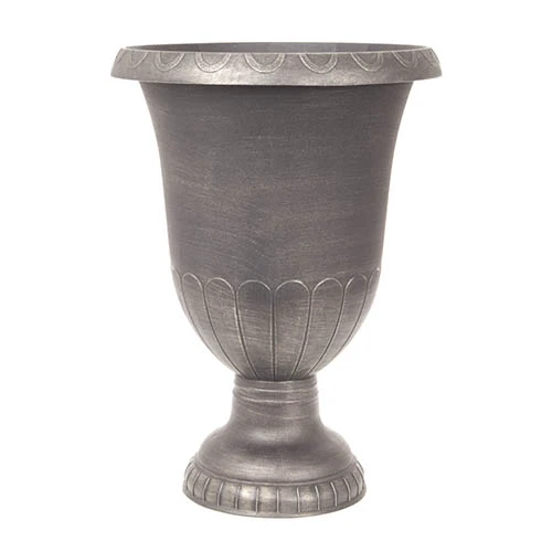 Brushed Champagne Garden Urn 1 Brushed Champagne Garden Urn