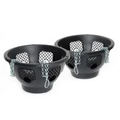 Pair Of 12" Easy Fill Hanging Baskets