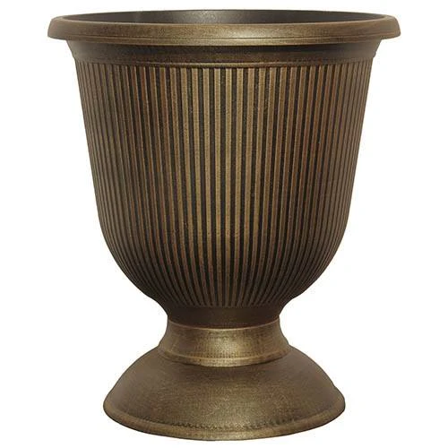 Black And Bronze Vertical Urn 1 Black And Bronze Vertical Urn