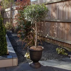 Black And Bronze Vertical Urn 5 Black And Bronze Vertical Urn -Gardenista Store 130271 2