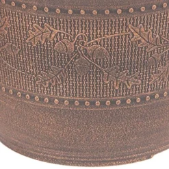 4 X Acorn Planters 25cm (10in) Copper-Tone -Gardenista Store 130361 2