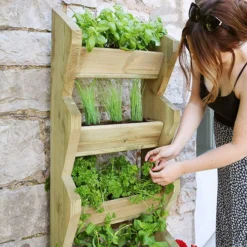 Tall Vertical Herb Stand 3 Tall Vertical Herb Stand -Gardenista Store 160983 1