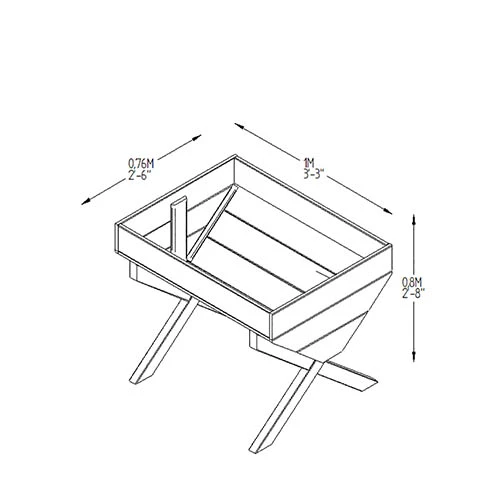 Kitchen Garden Trough 3 Kitchen Garden Trough - Image 3