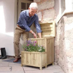 Parcel Safe Store With Planter 7 Parcel Safe Store With Planter -Gardenista Store 161418 2