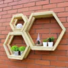 Honeycomb Shelf-Set Of 3